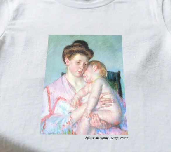 Bluzka damska Śpiące niemowlę Mary Cassatt