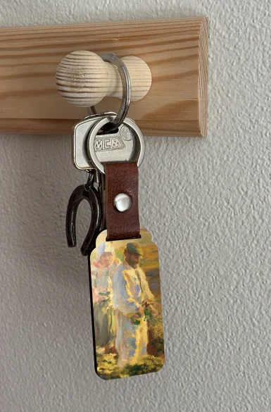 Brelok Kopanie buraków Leon Wyczółkowski