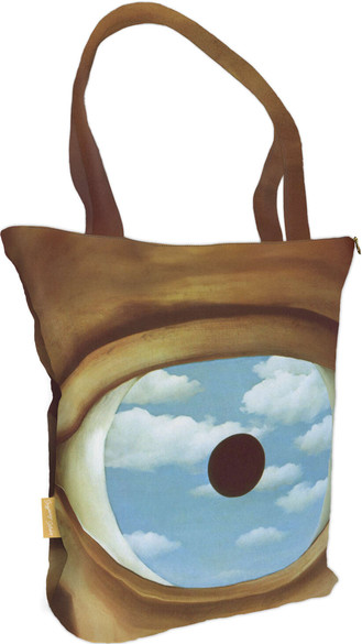 Torba na ramię shopper Fałszywe lustro René Magritte