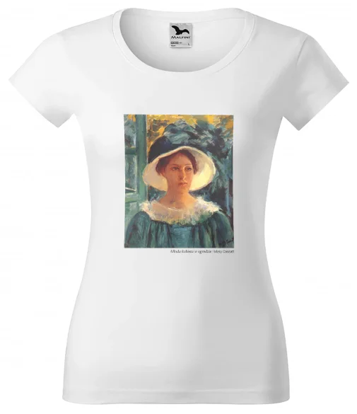 Bluzka damska Młoda kobieta w ogrodzie Mary Cassatt