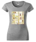 Bluzka damska Broadway Boogie Woogie Piet Mondrian