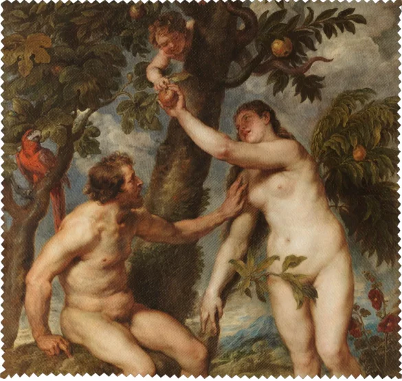 Ściereczka do okularów Adam i Ewa Peter Paul Rubens
