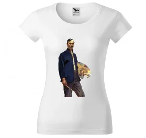 Bluzka damska Portret własny z paletą Wojciech Kossak