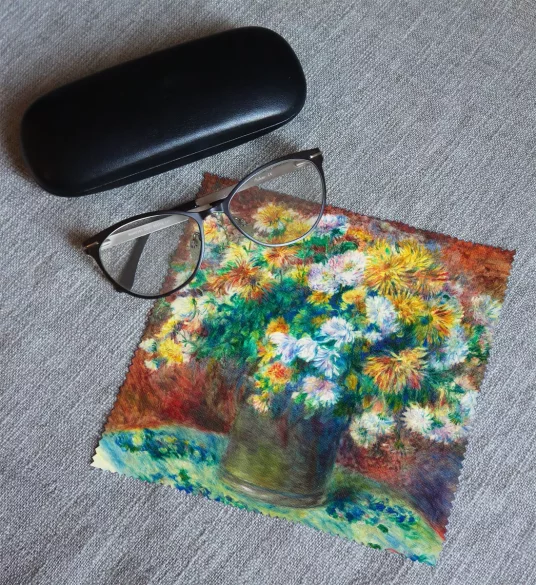 Ściereczka do okularów Chryzantemy Pierre-Auguste Renoir