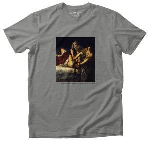 Koszulka z nadrukiem Judyta odcinająca głowę Holofernesowi Artemisia Gentileschi