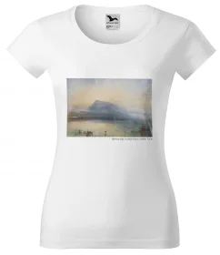 Bluzka damska Błękitny Rigi, wschód słońca William Turner