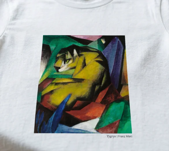 Bluzka damska Tygrys Franz Marc