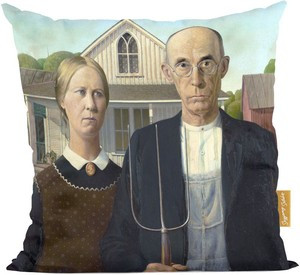 Poduszka American Gothic Grant Wood