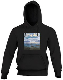 Bluza z naszywką Morze Północne w świetle księżyca Caspar David Friedrich