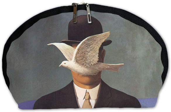 Kosmetyczka Mężczyzna w meloniku René Magritte