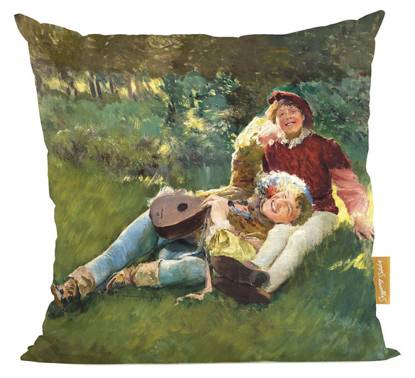 Poduszka Wesołe pacholęta Leon Wyczółkowski