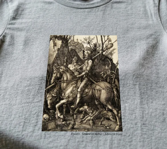 Bluzka damska Rycerz, Śmierć i Diabeł Albrecht Dürer