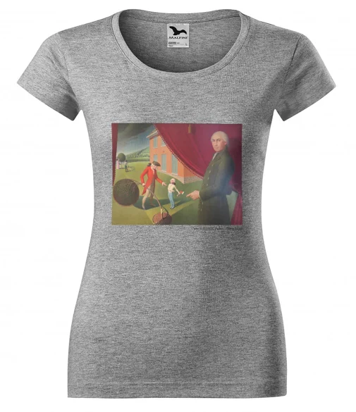 Bluzka damska Parson Weems' Fable Grant Wood