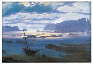 Magnes Morze Północne w świetle księżyca Caspar David Friedrich