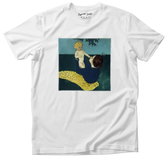 Koszulka z naszywką Pod kasztanowcem Mary Cassatt