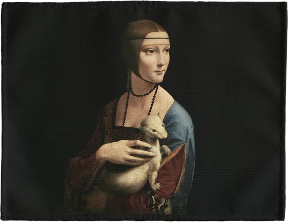 Podkładka na stół Dama z gronostajem Leonardo da Vinci
