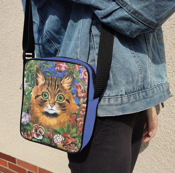 Torba Listonoszka Studium kota Louis Wain