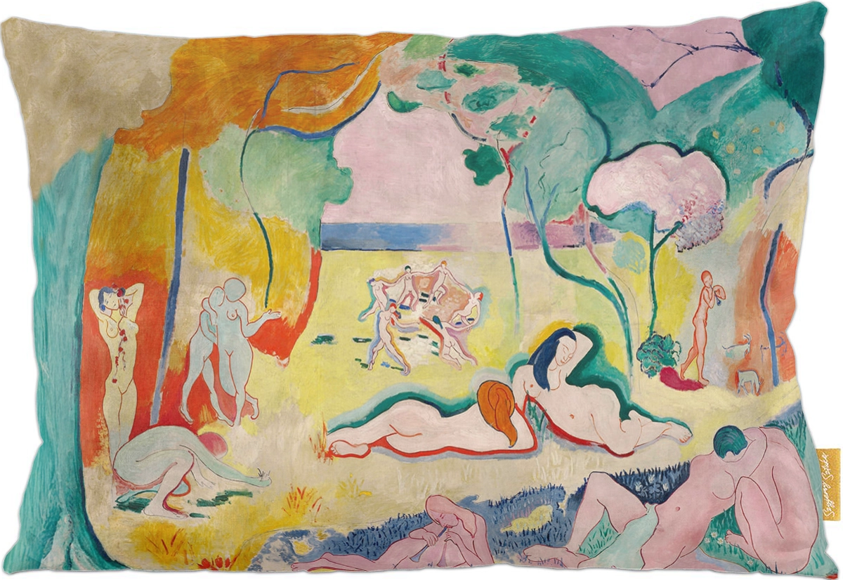 Poduszka dekoracyjna na prezent z obrazem Radość życia Henri Matisse Szyjemy Sztukę