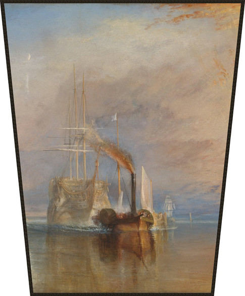 Ekran Bitwa Temeraire William Turner