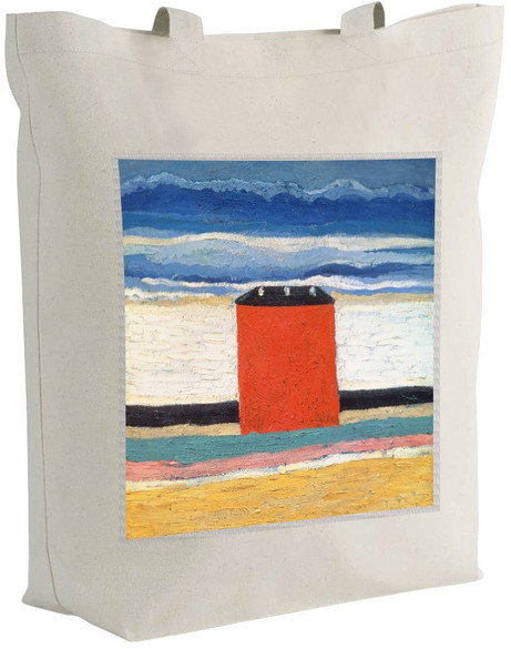 Torba z naszywką Czerwony Dom Kazimir Severinovich Malevich
