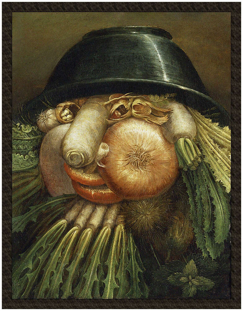 Naszywka Misa warzyw Giuseppe Arcimboldo