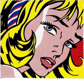 Ściereczka do okularów Girl with Hair Ribbon Roy Lichtenstein