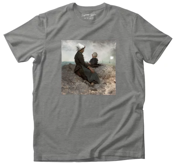 Koszulka z naszywką Nad morzem Anna Bilińska-Bohdanowiczowa