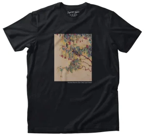 Koszulka z nadrukiem Fuchsia Branches (Sun Tree) Egon Schiele