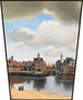 Ekran Widok Delft Jan Vermeer