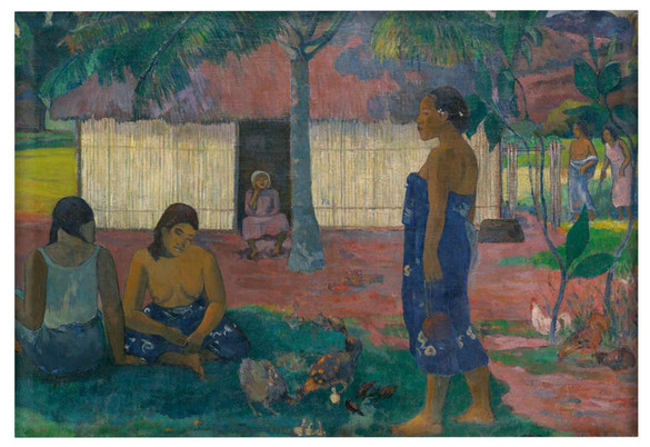 Magnes No te aha oe riri Dlaczego jesteś zły Paul Gauguin