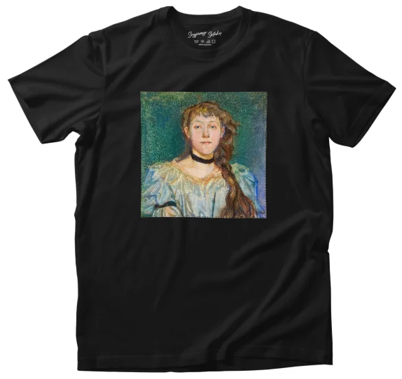 Koszulka z naszywką Portret Marii Waśkowskiej Stanisław Wyspiański