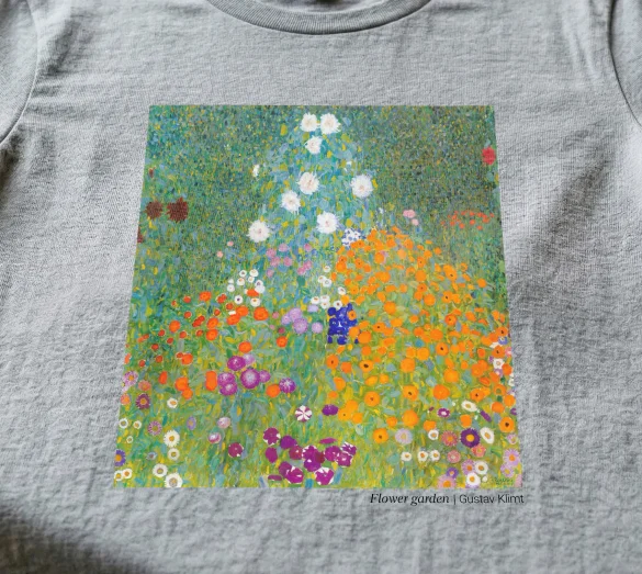 Bluzka damska Flower garden Gustav Klimt