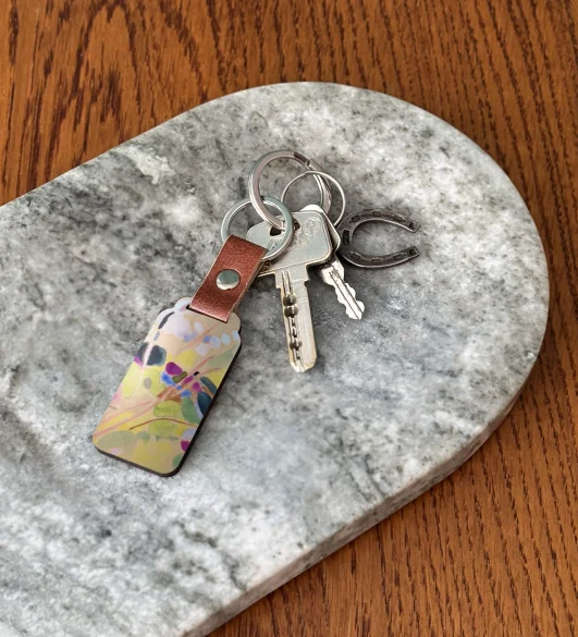 Brelok Krajobraz z drzewami w pobliżu Pretzfeld Curt Herrmann