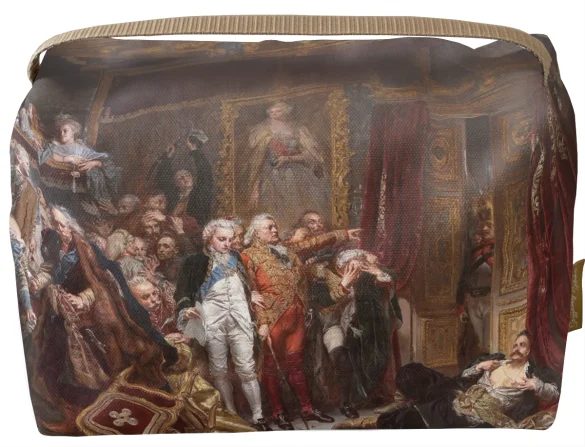 Kosmetyczka kuferek Rejtan - Upadek Polski Jan Matejko