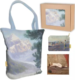 Zestaw prezentowy Leon Wyczółkowski Torba + Kosmetyczka + Ściereczka