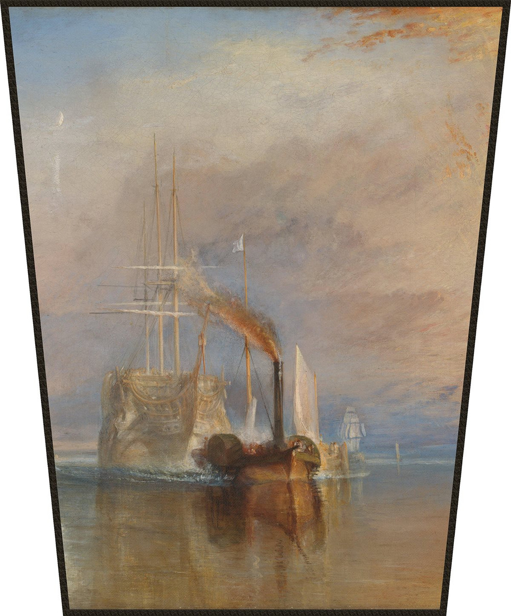 Ekran Ostatnia droga Temeraire’a William Turner