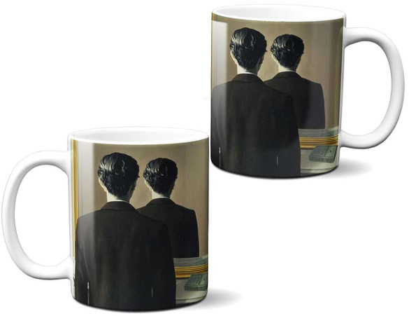 Kubek Nie reprodukować René Magritte