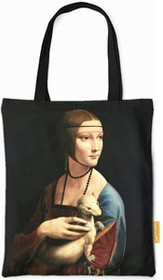 Torba na ramię Dama z gronostajem Leonardo da Vinci