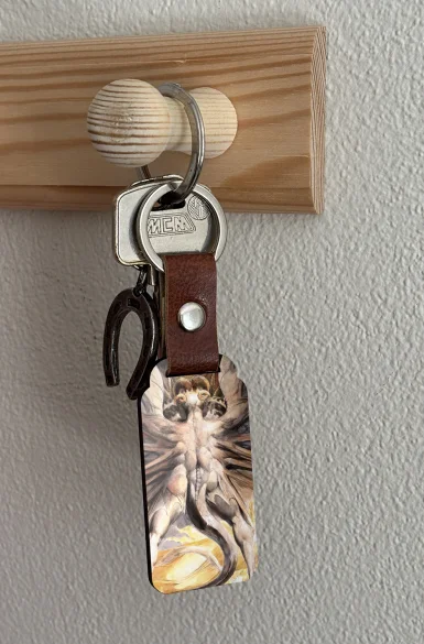 Brelok Wielki czerwony smok i niewiasta obleczona w słońce William Blake