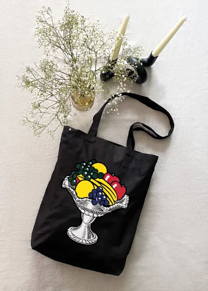 Torba bawełniana Still life with crystal bowl Roy Lichtenstein