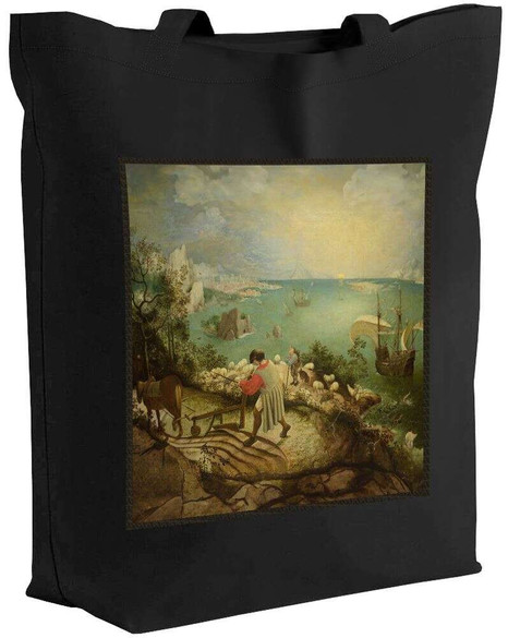 Torba z naszywką Pejzaż z upadkiem Ikara Pieter Bruegel starszy