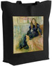 Torba z naszywką Julie Manet i jej piesek Laërte Berthe Morisot