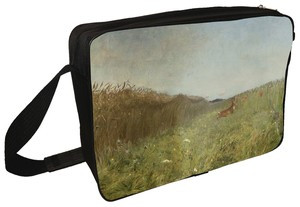 Torba na ramię Zając wśród zboża Józef Chełmoński