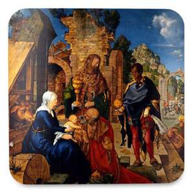 Podkładka pod kubek Hołd Trzech Króli Albrecht Dürer