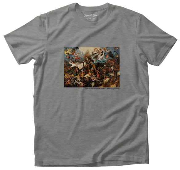 Koszulka z nadrukiem Upadek zbuntowanych aniołów Pieter Bruegel starszy