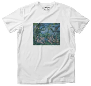 Koszulka z nadrukiem Kąpiący się Paul Cezanne