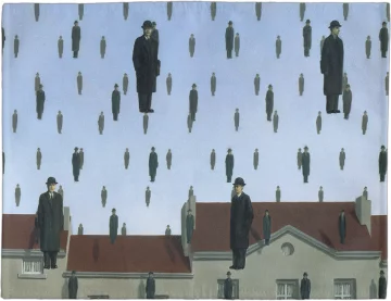 Podkładka na stół Spadanie René Magritte