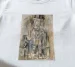 Koszulka z nadrukiem Mężczyzna ze skrzypcami Pablo Picasso