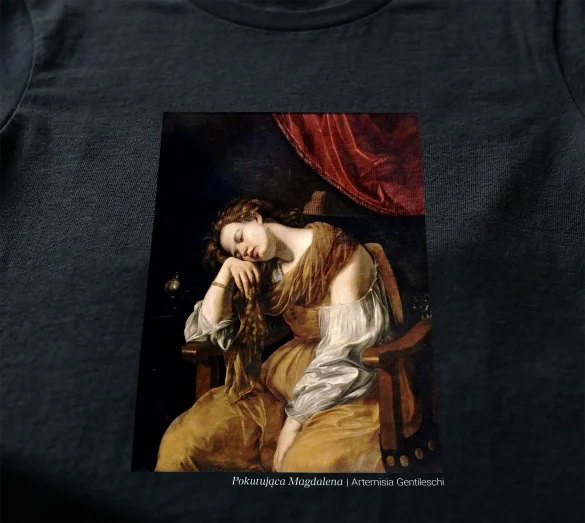 Bluzka damska Pokutująca Magdalena Artemisia Gentileschi