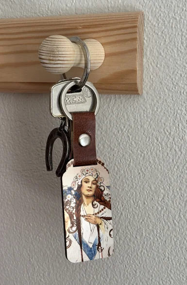 Brelok Plakat C.S./ Y.W.C.A Alfons Mucha